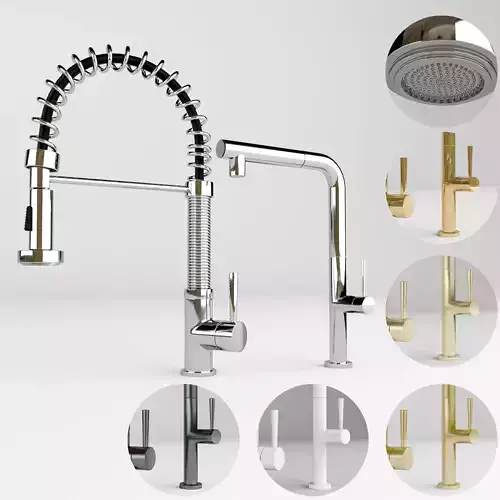 faucet brass kitchen