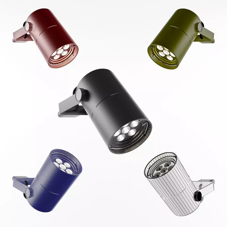 spot light 3D model_0