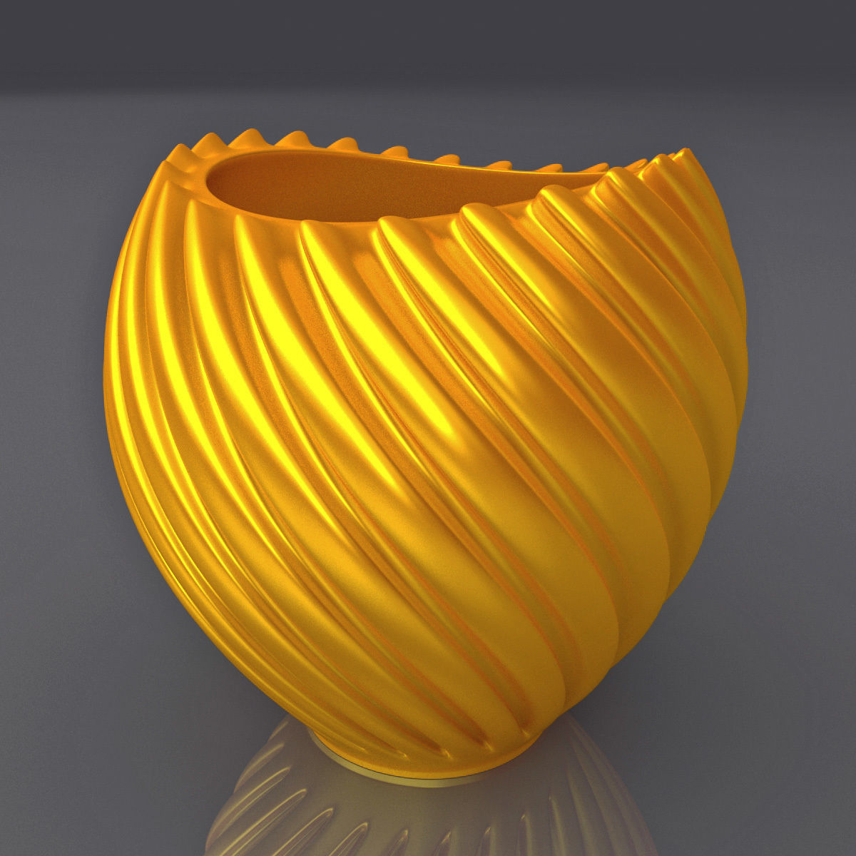 Vase Shape Design 3D Print Model 3D print model_3