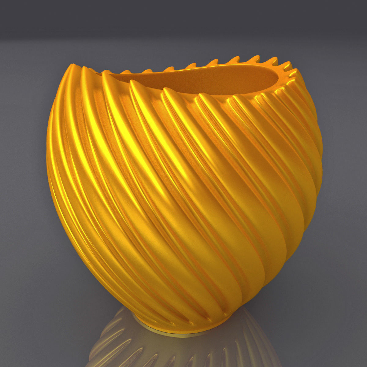 Vase Shape Design 3D Print Model 3D print model_7