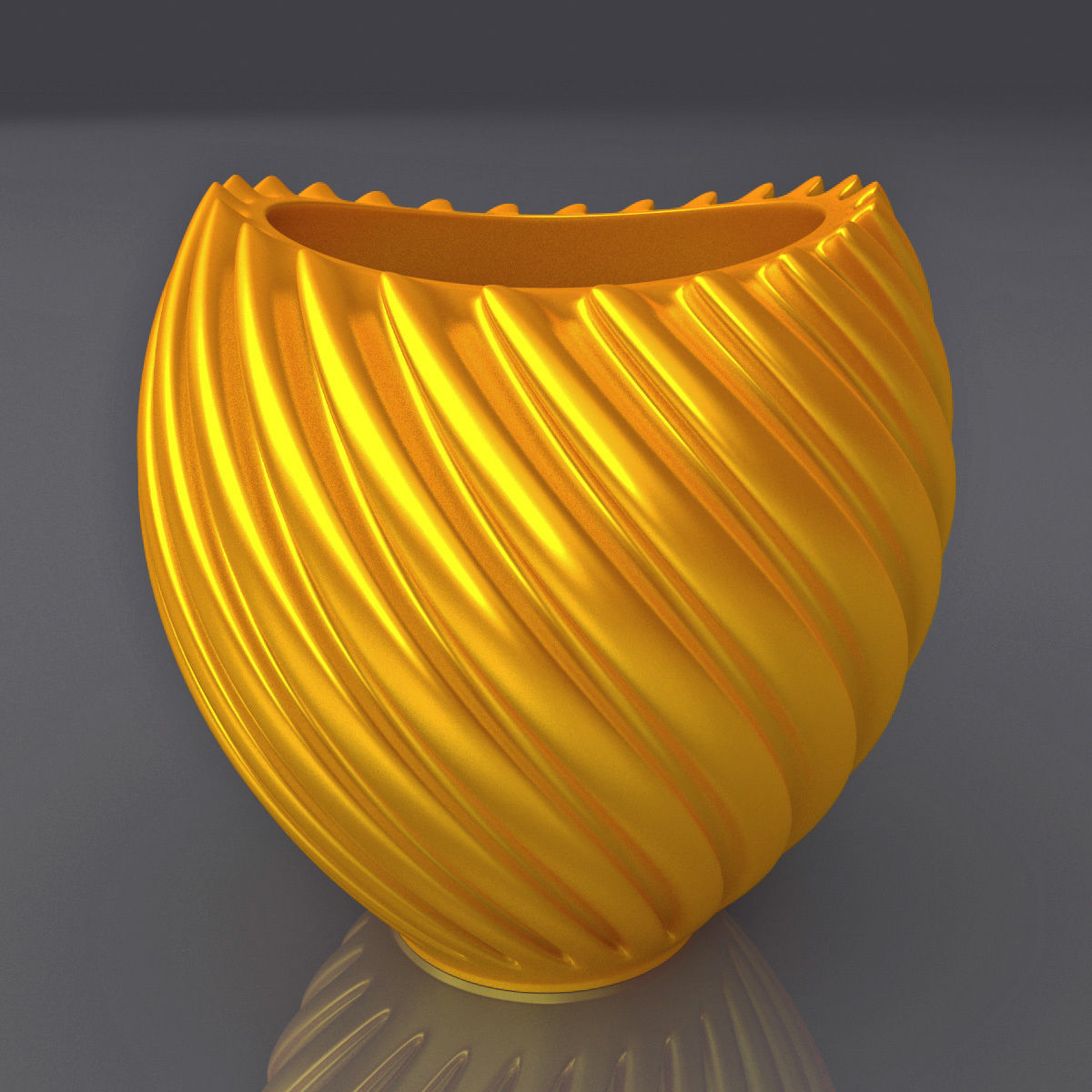 Vase Shape Design 3D Print Model 3D print model_8