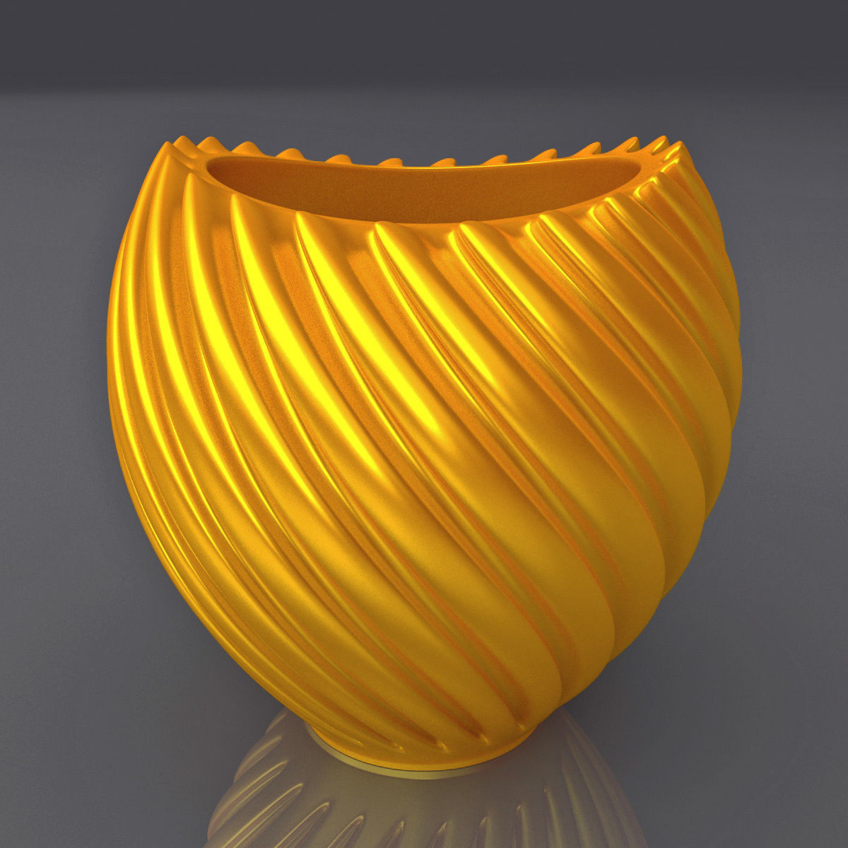 Vase Shape Design 3D Print Model 3D print model_1