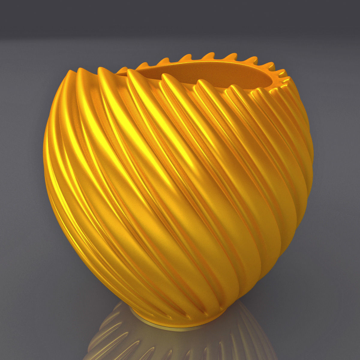 Vase Shape Design 3D Print Model 3D print model_6