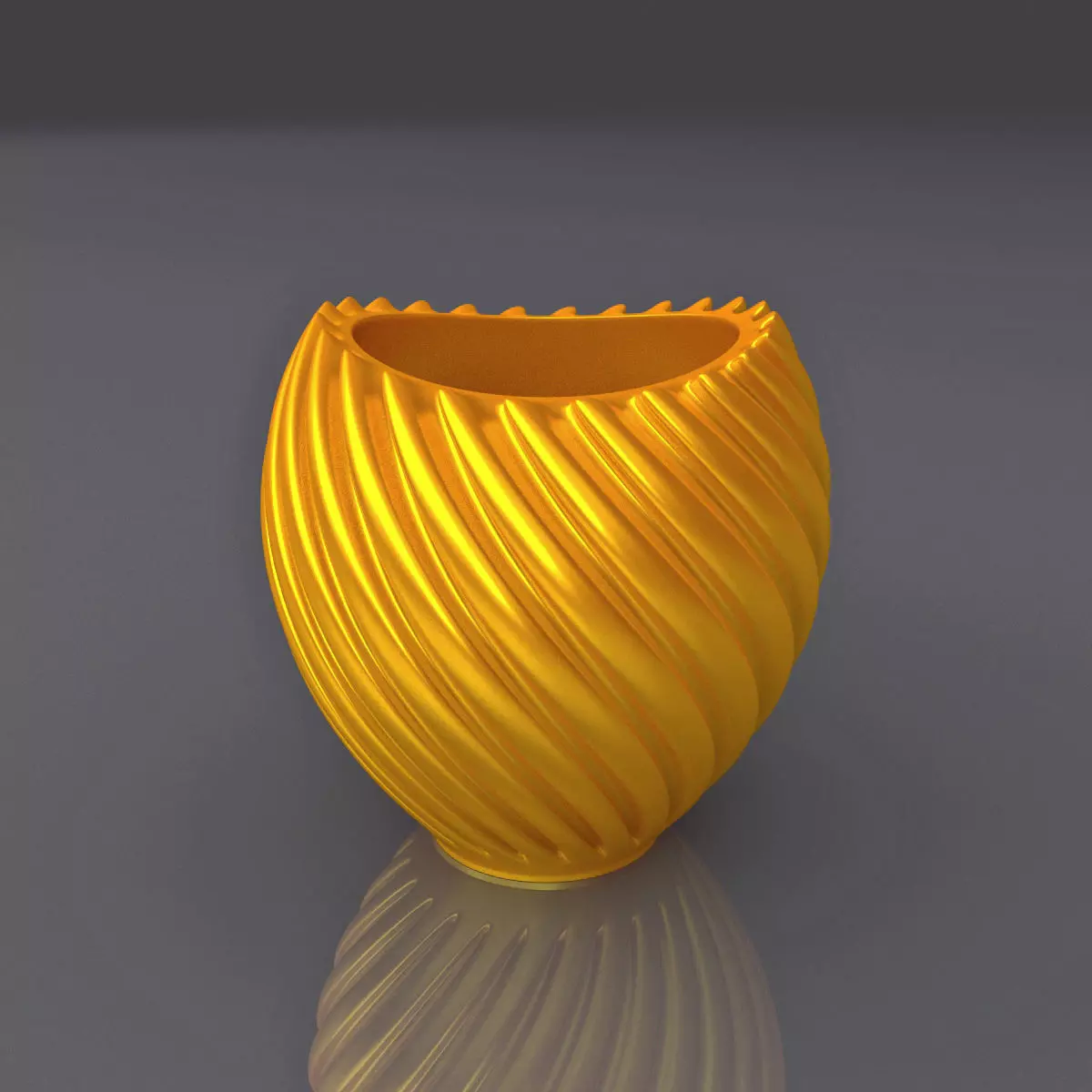 Vase Shape Design 3D Print Model 3D print model_0