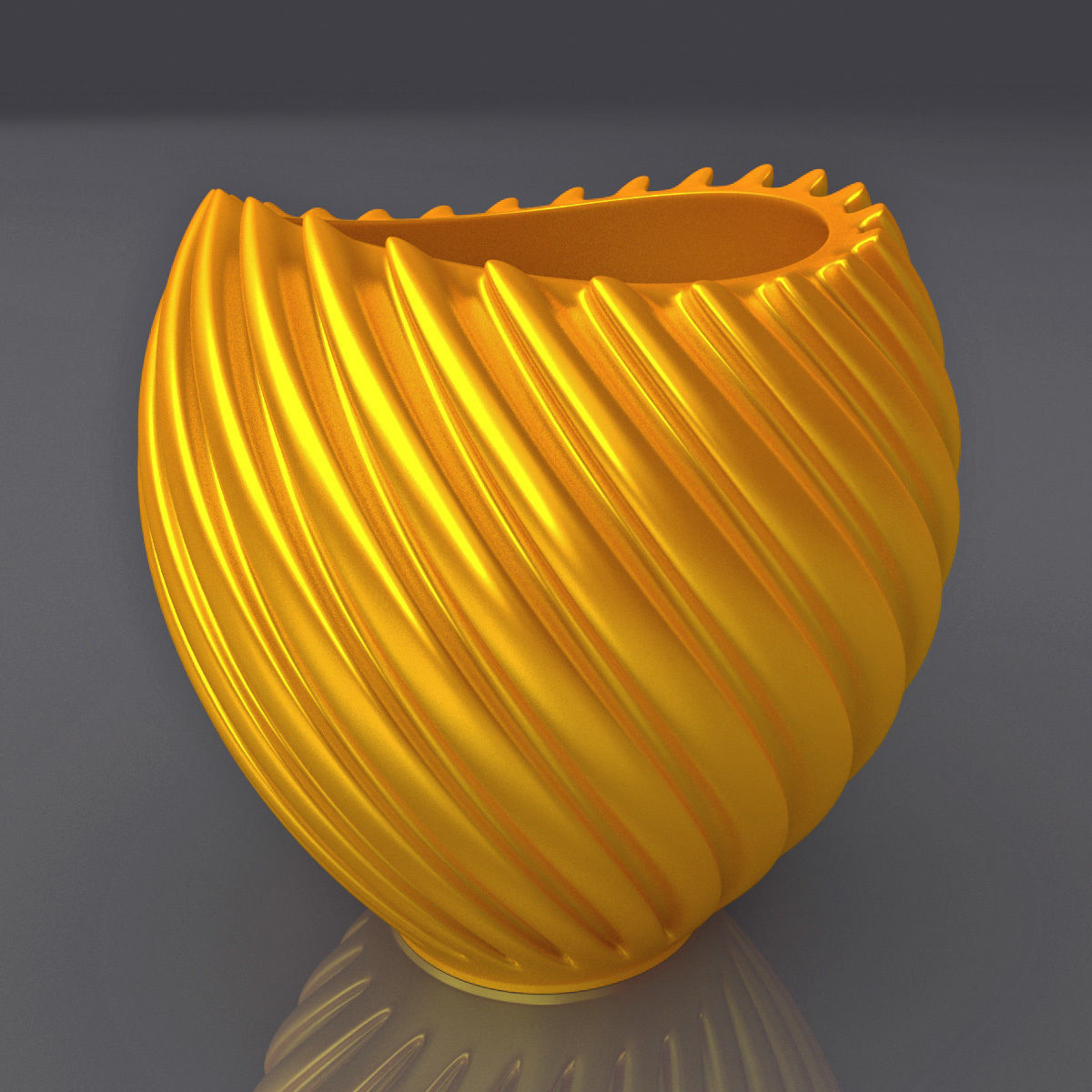 Vase Shape Design 3D Print Model 3D print model_13