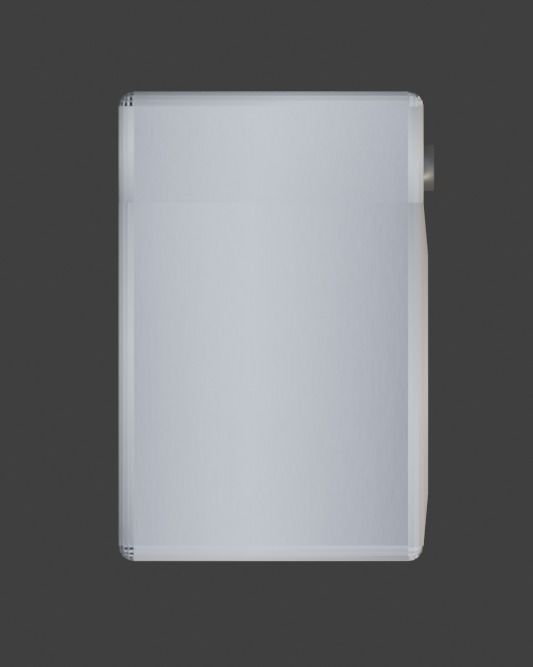 Low Poly MicroWave kitchenware Low-poly 3D model_3