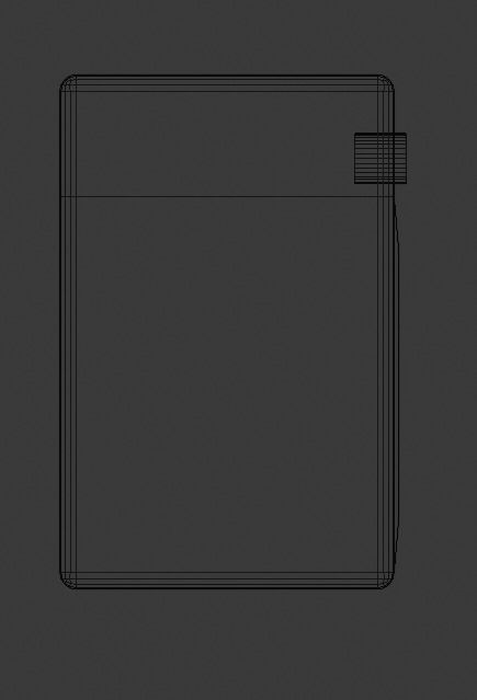 Low Poly MicroWave kitchenware Low-poly 3D model_5