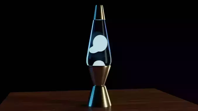 Lava Lamp Free 3D model