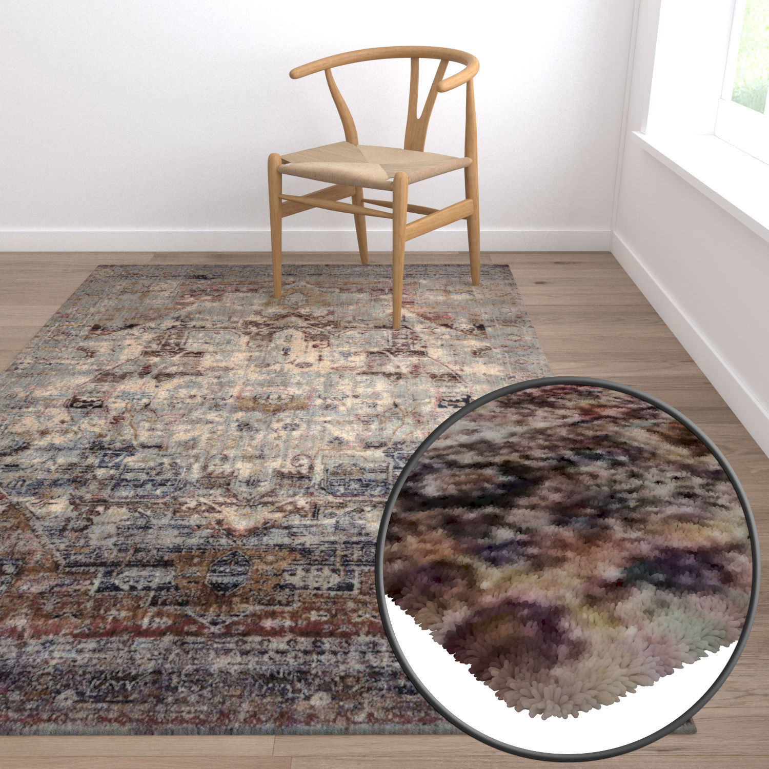 Rug Set 630 3D model_5