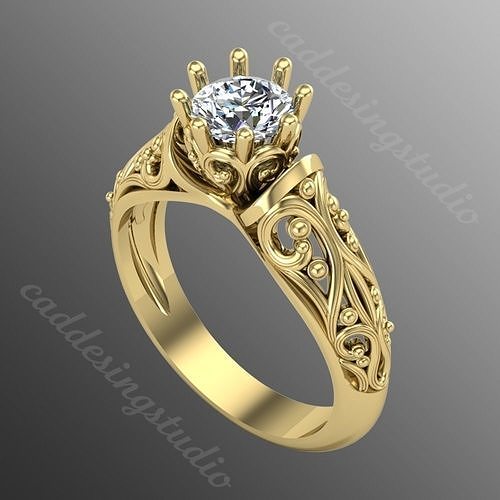 Ring bi 54 3D print model