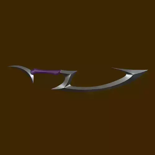 Low Poly High Poly Dianas Blades