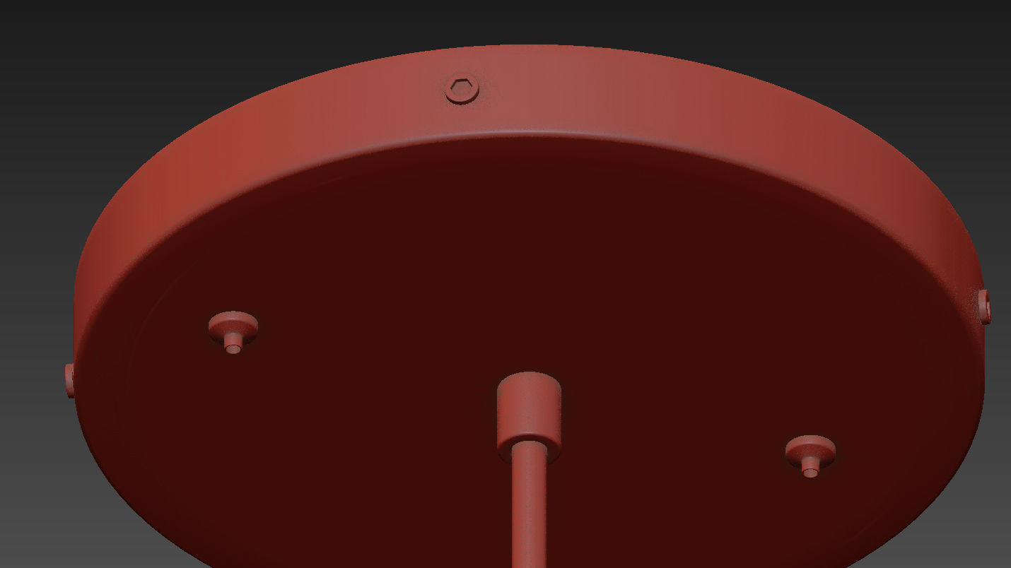 Swell Narrow and Medium Pendant Lights by Pablo Studio 3D model_4