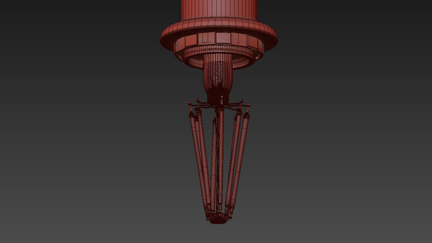 Swell Narrow and Medium Pendant Lights by Pablo Studio 3D model_5