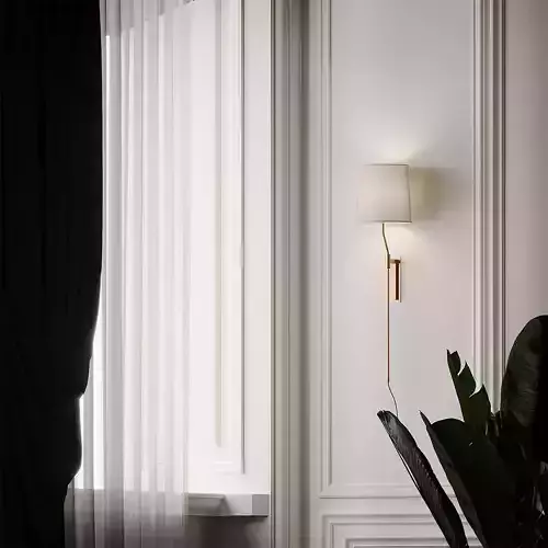 Palo Wall Lamp By Robert Sonneman 3D model
