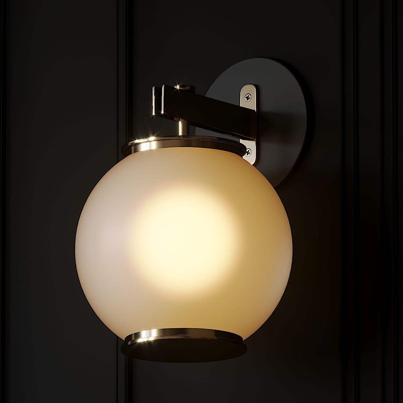 Mannon Wall Sconce by Jonathan Browning 3D model_2