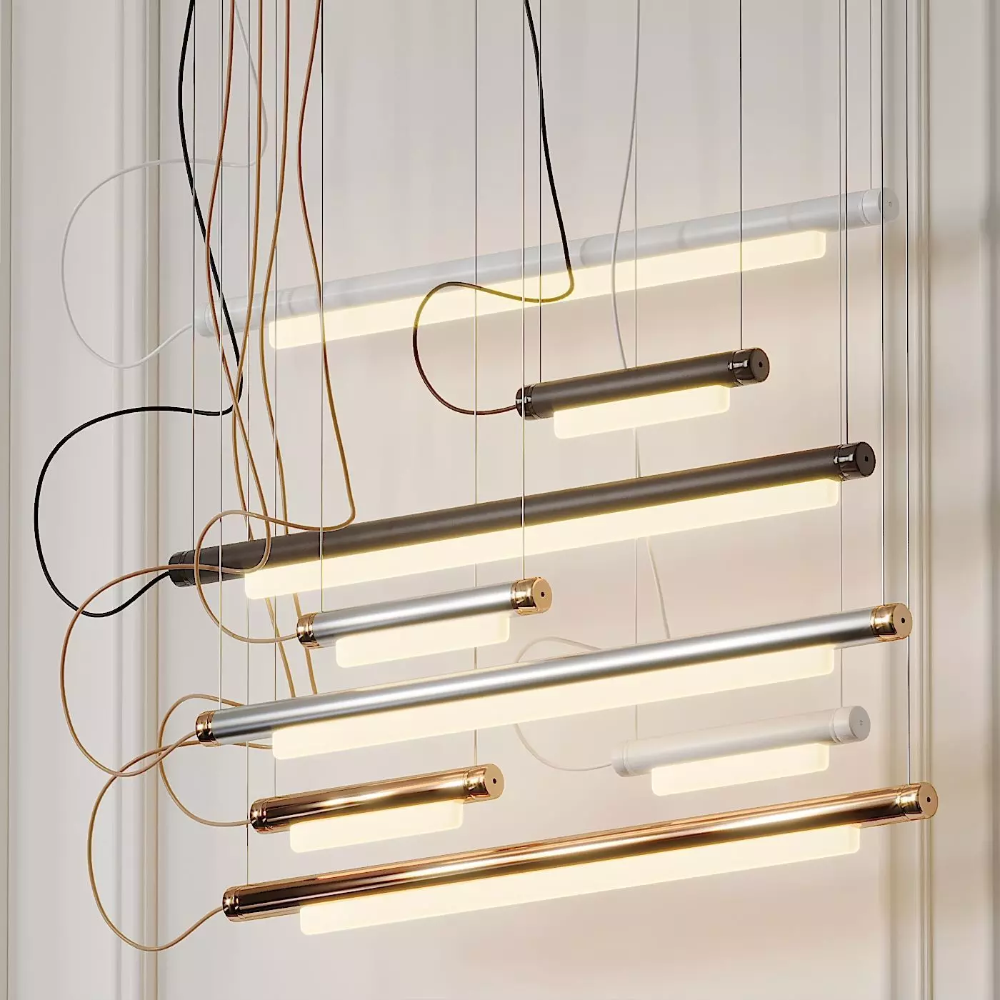 Pipeline 125 LED Linear Suspension Light from ANDlight 3D model_0