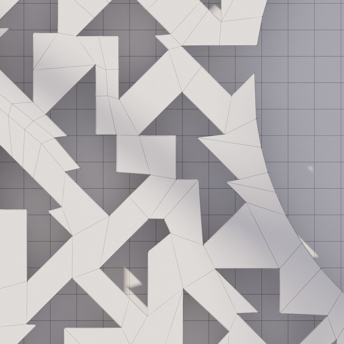 Tree grates 08 3D model_2