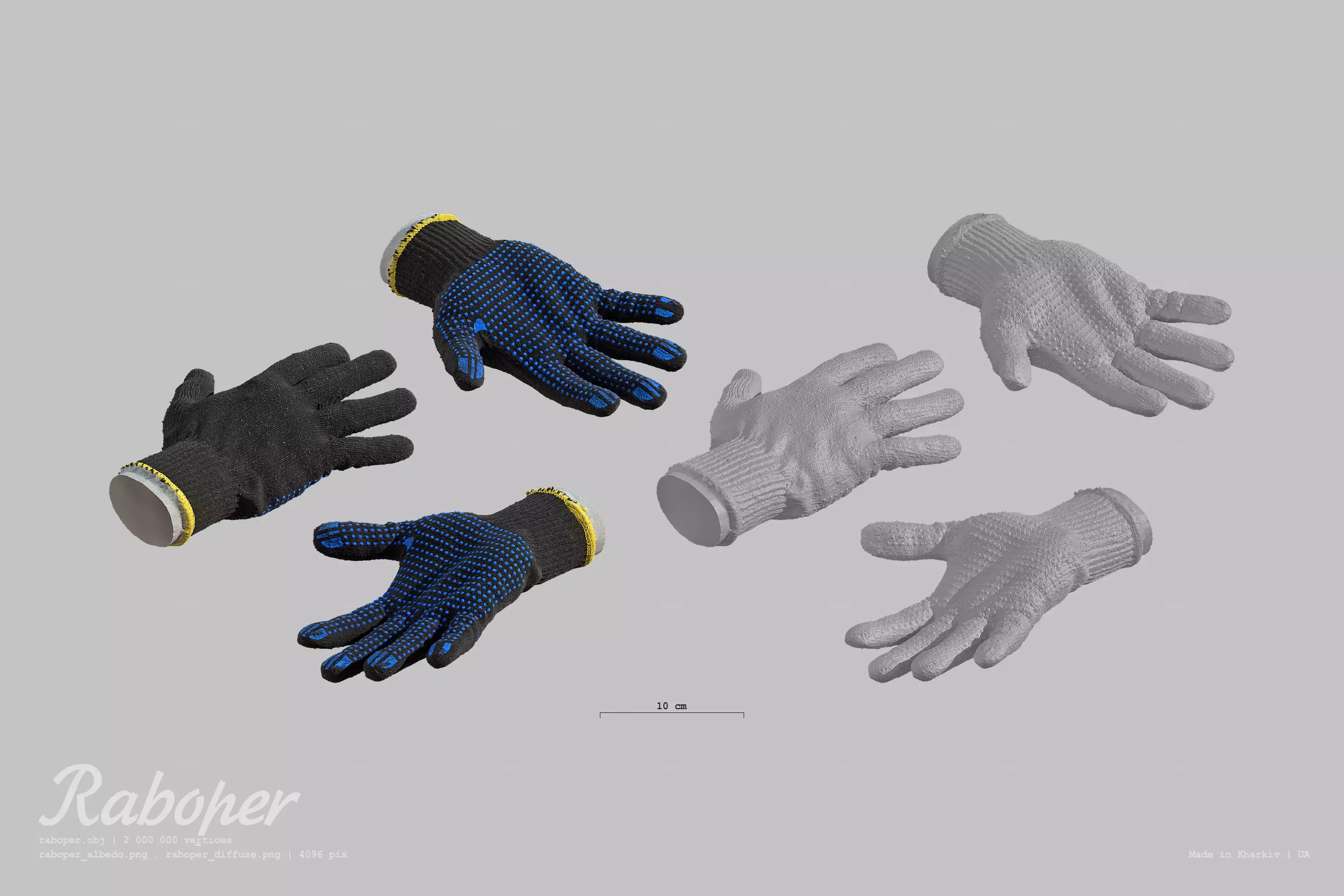 Raboper RAW Scan 3D model_0