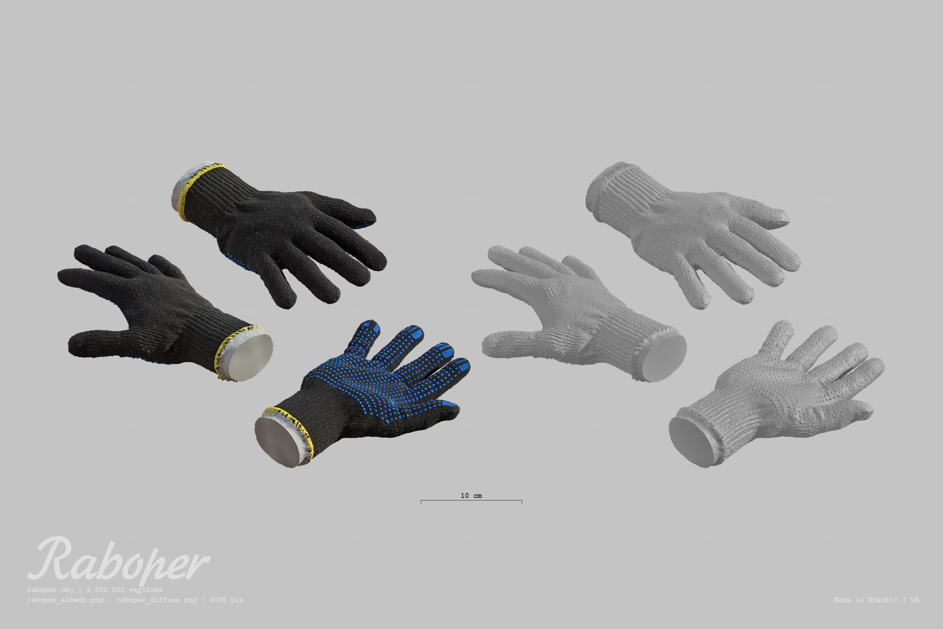 Raboper RAW Scan 3D model_3