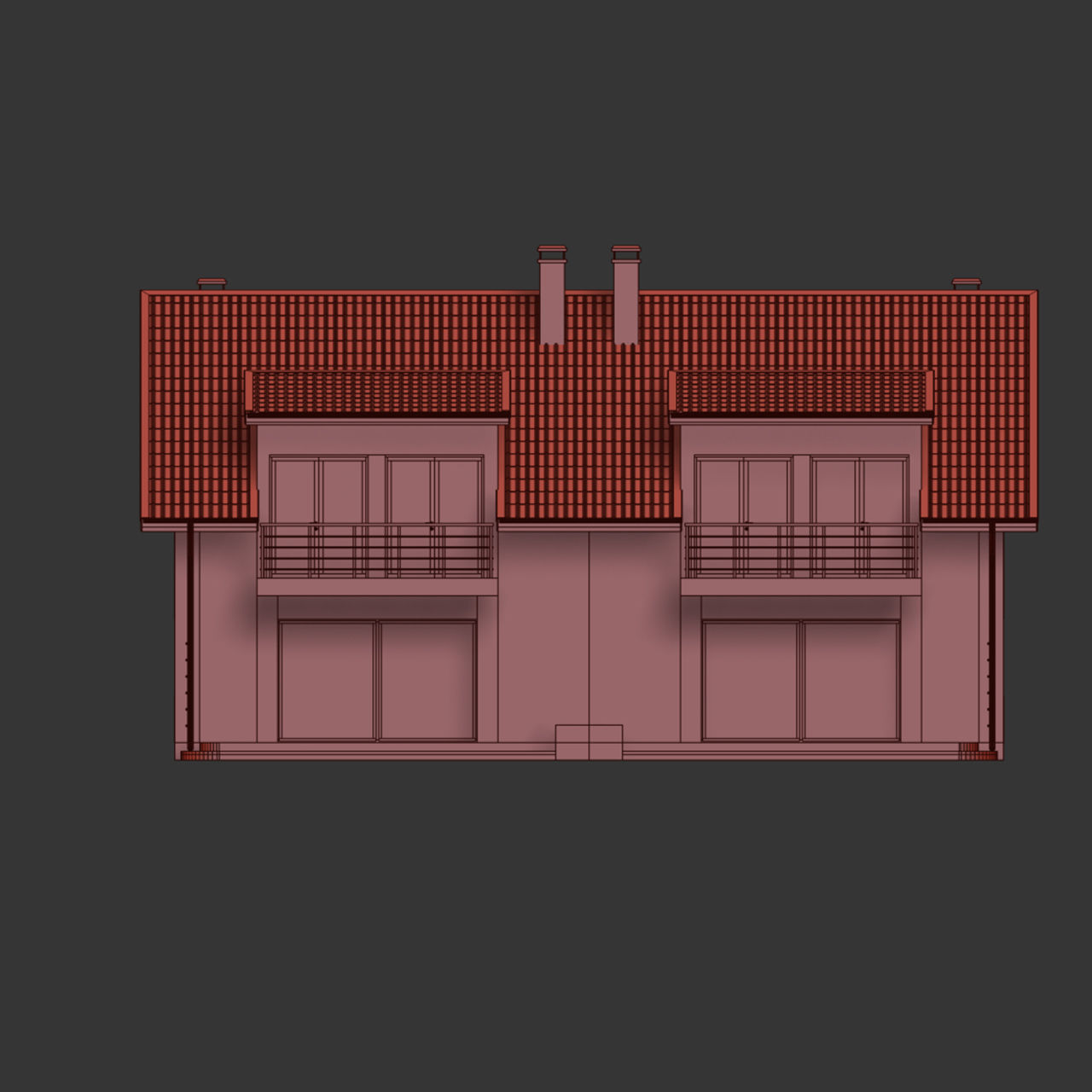 Private House model 2 3D model_5