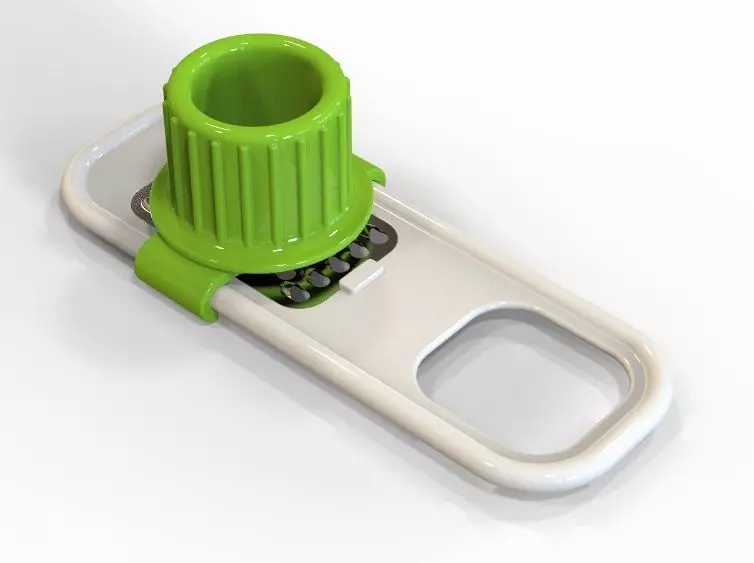 Ginger Garlic and Herb Grinder 3D print model_0