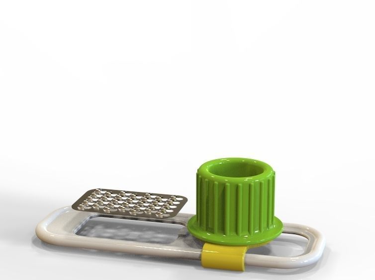 Ginger Garlic and Herb Grinder 3D print model_5