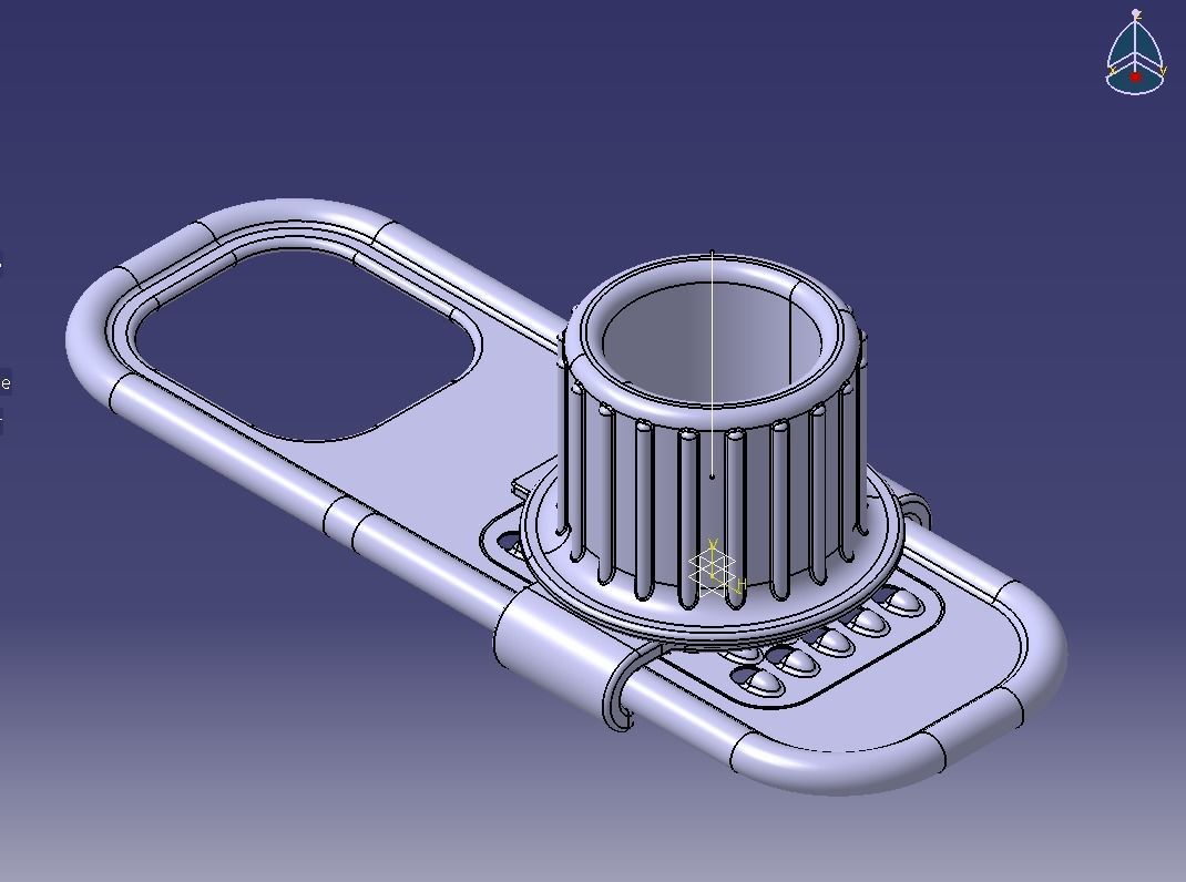 Ginger Garlic and Herb Grinder 3D print model_18