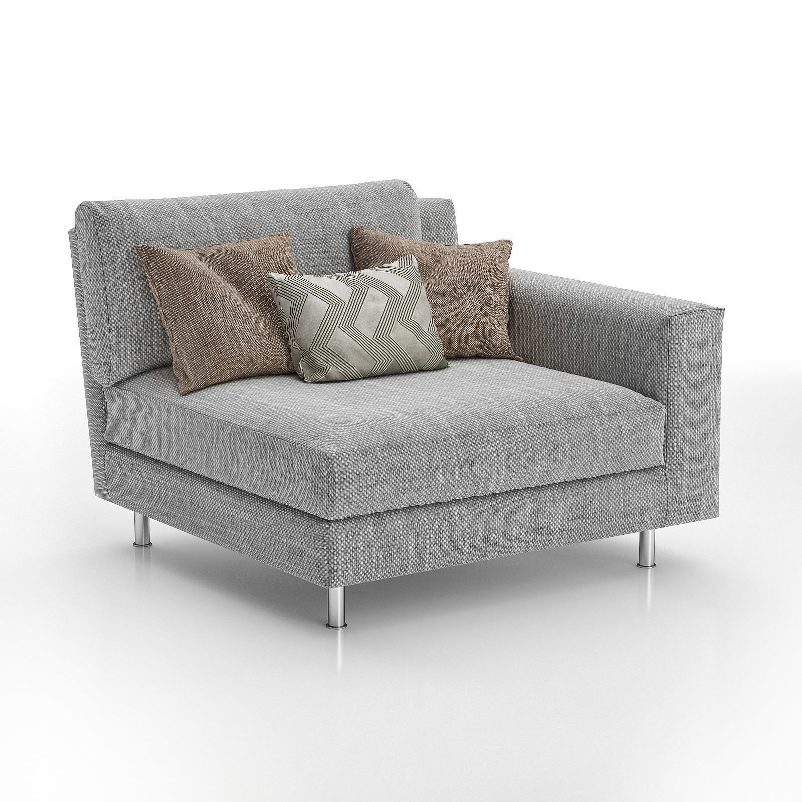 MANHATTAN Corner Sofa 3D model_5