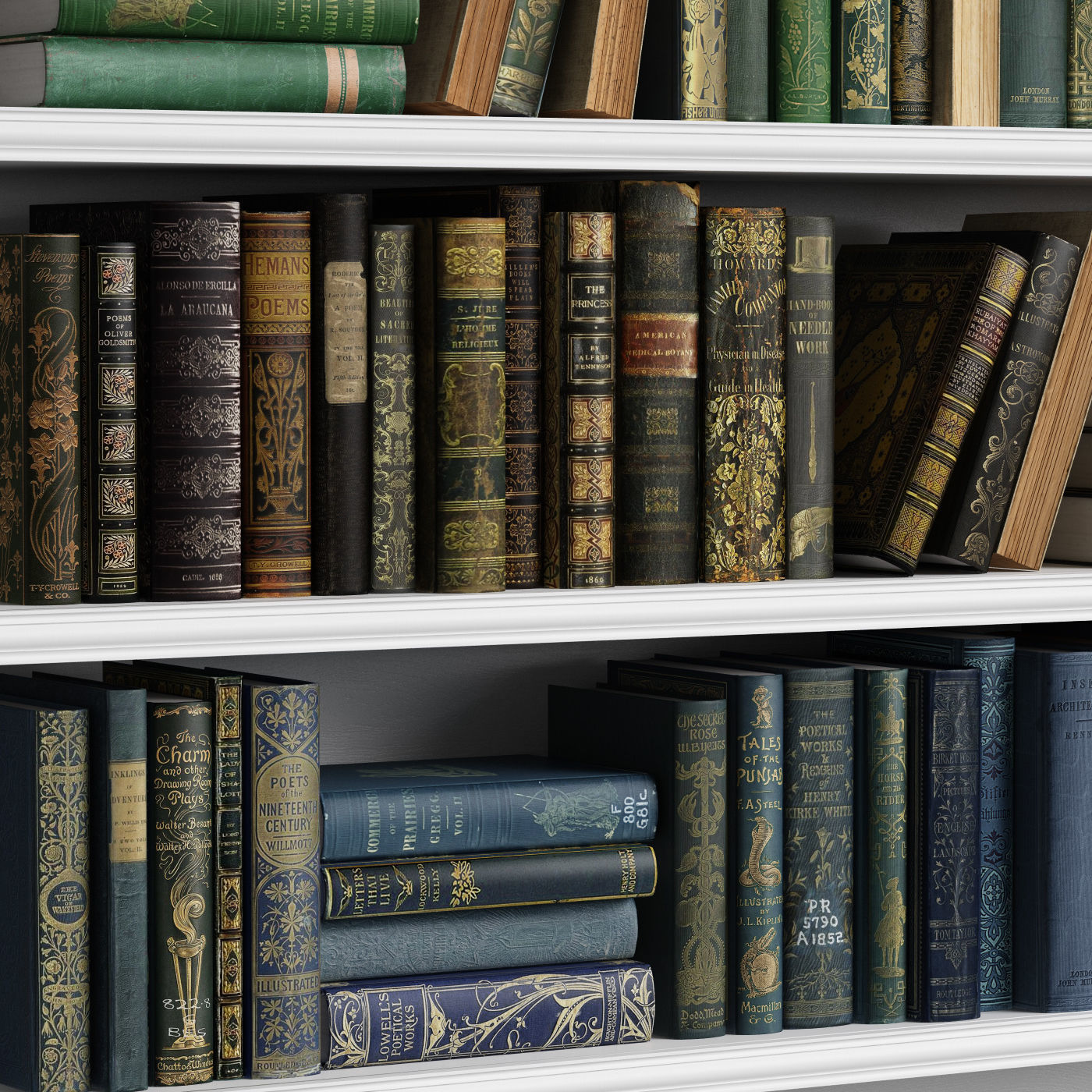 Classic Books 06 3D model_3