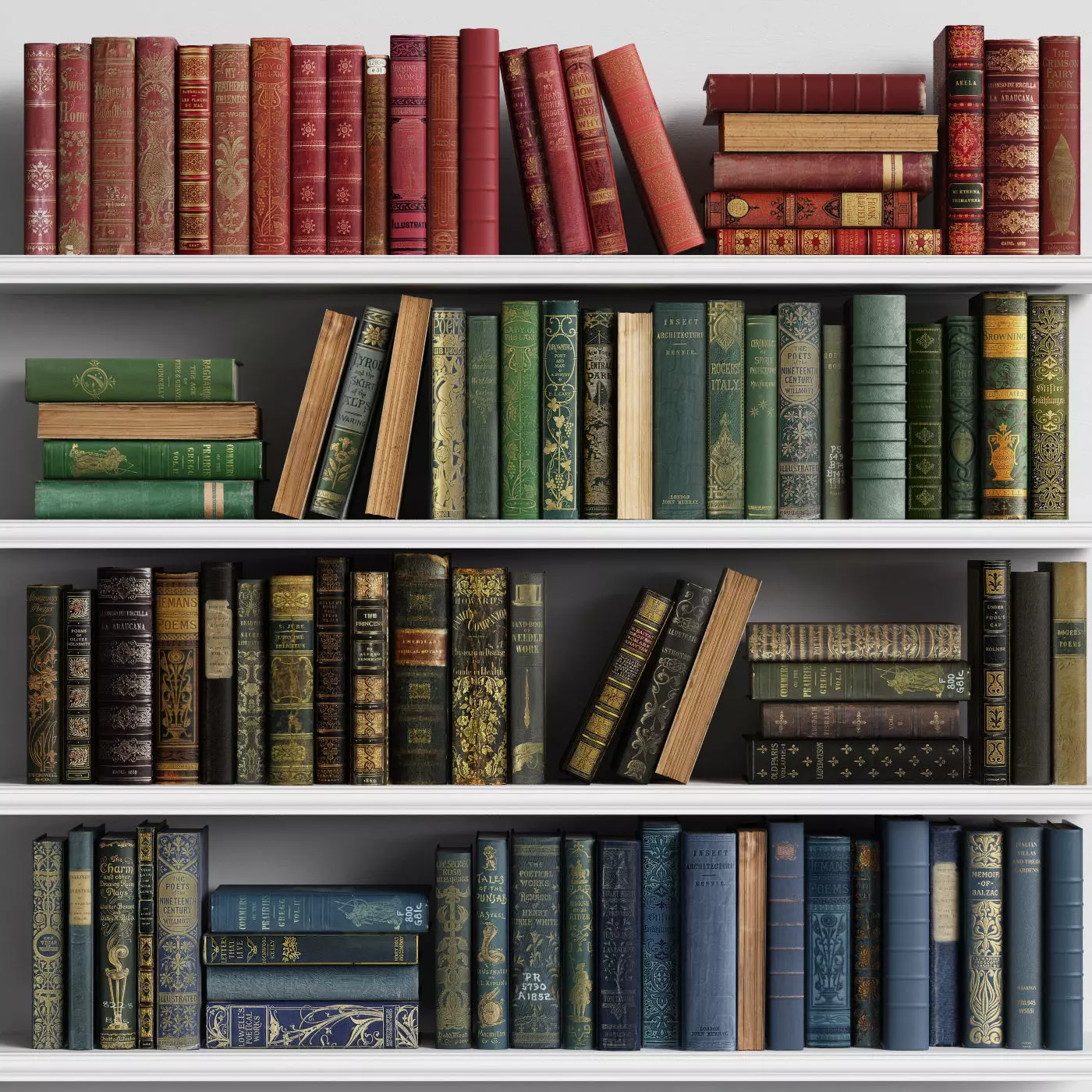 Classic Books 06 3D model_0