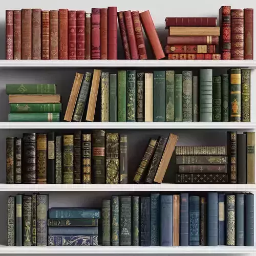 Classic Books 06 3D model