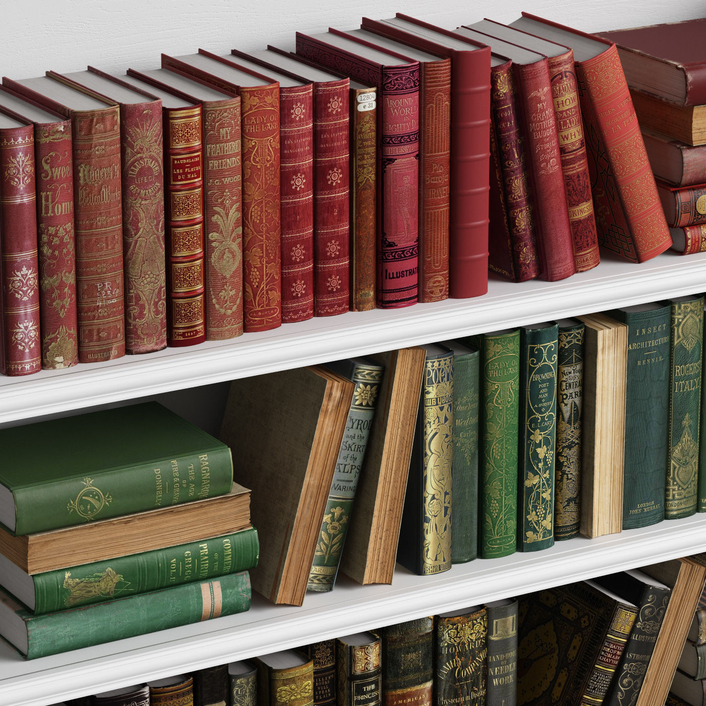 Classic Books 06 3D model_1