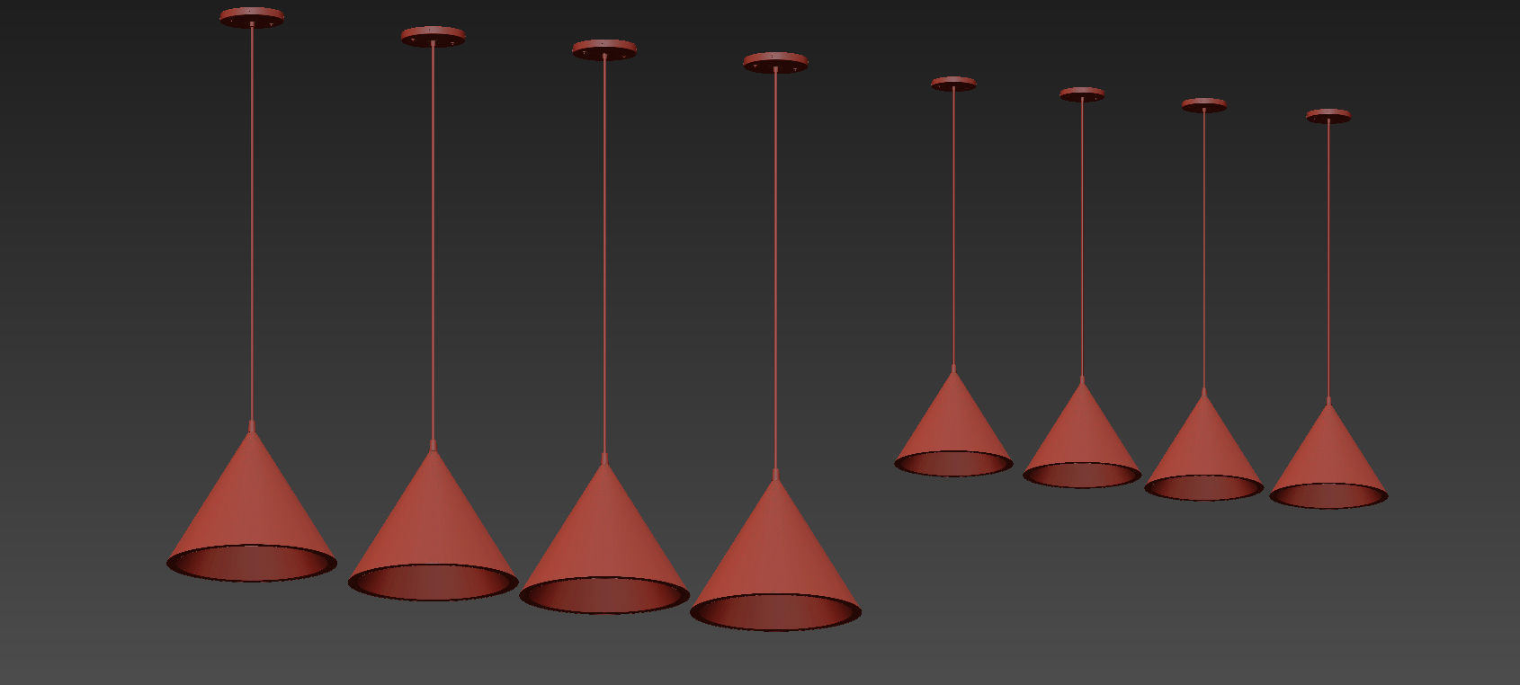 ANNULAR Pendant Lamps by Mintbliss 3D model_6