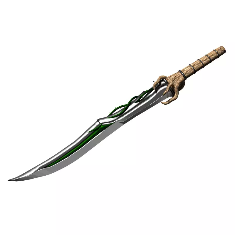 elven sword 3D model