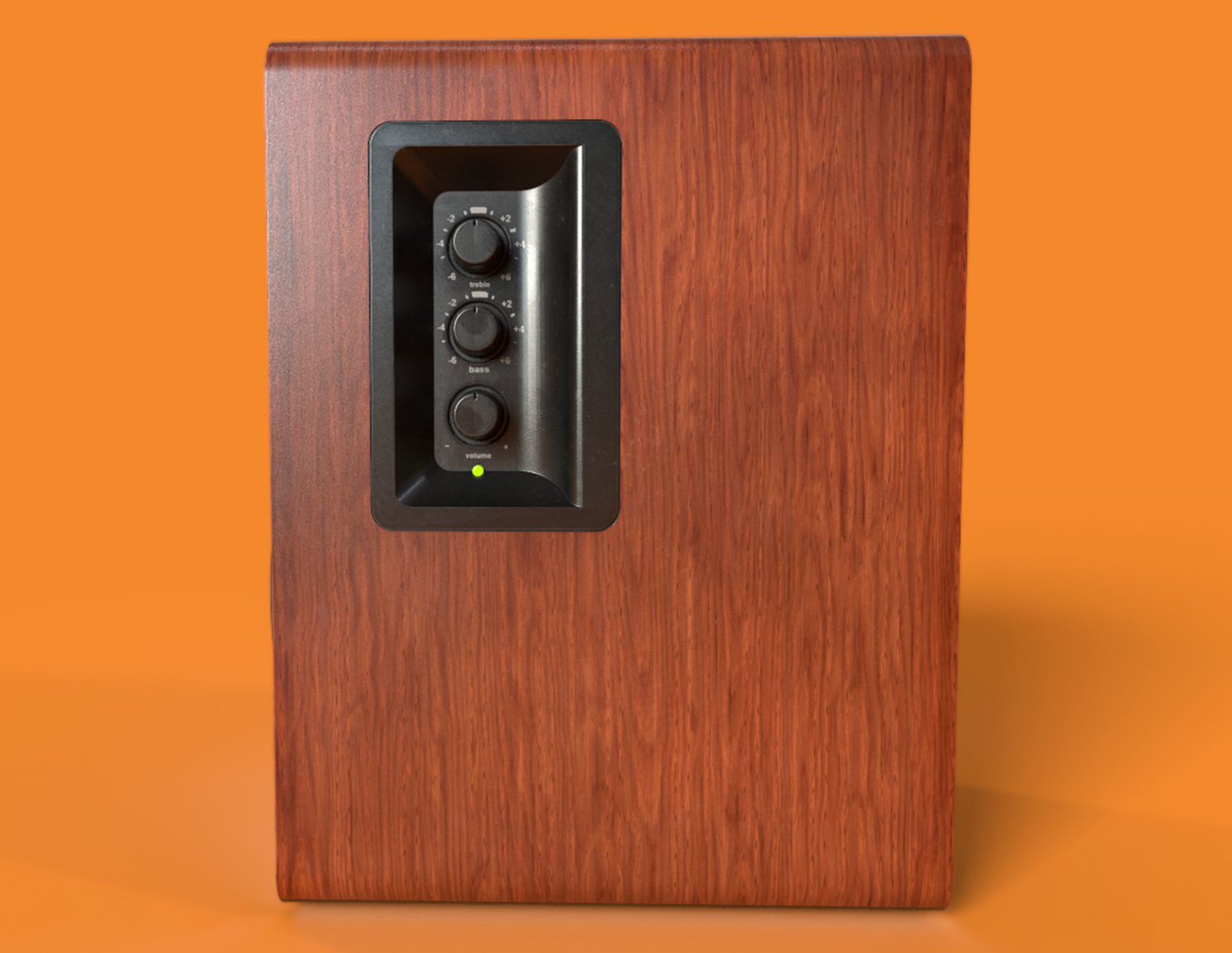 Speaker - Edifier R1280T Low-poly 3D model_4