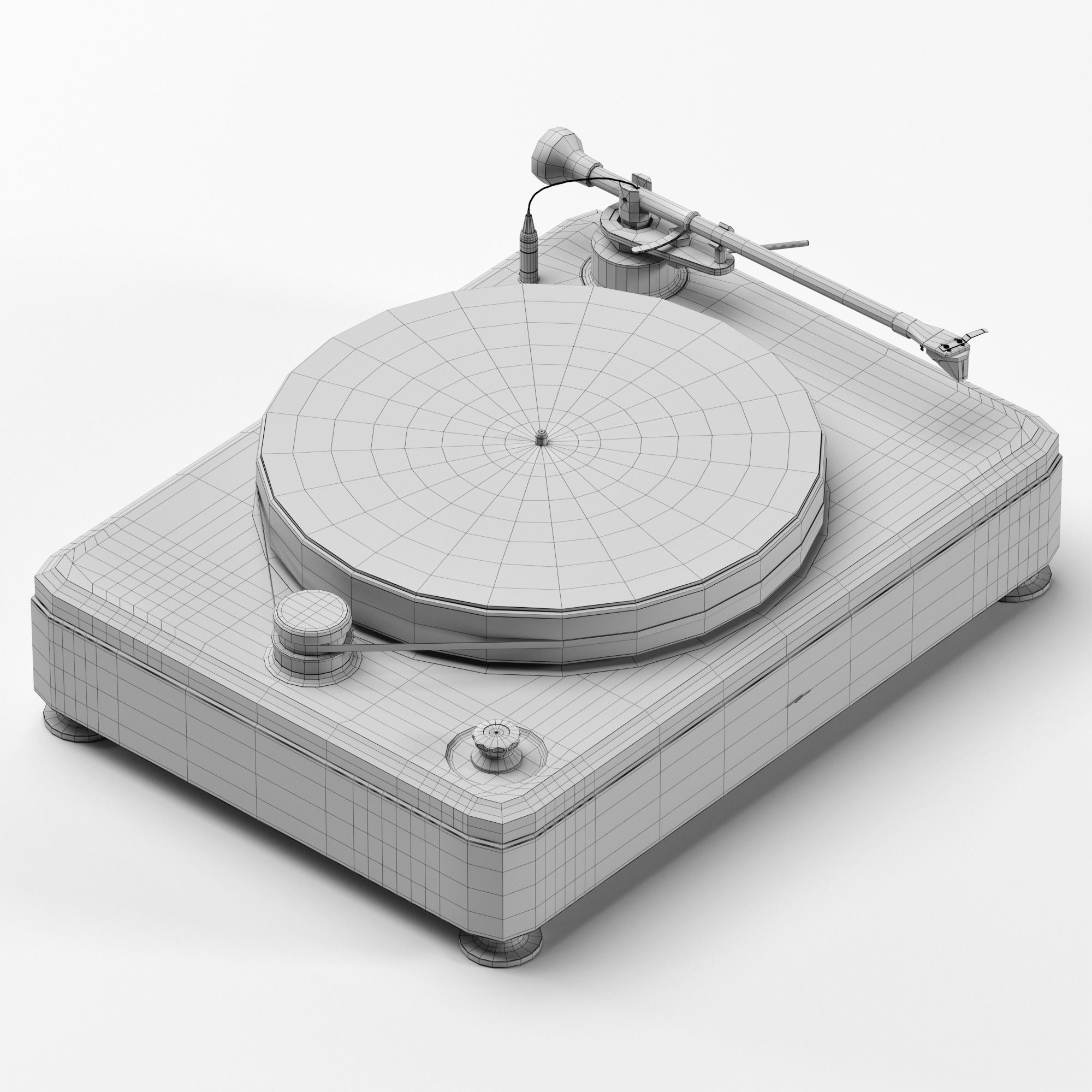 The Runwell Turntable 3D model_6