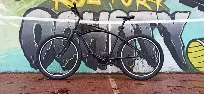 DIY Electric Bike Electra Cruiser in-frame battery box 3D print model