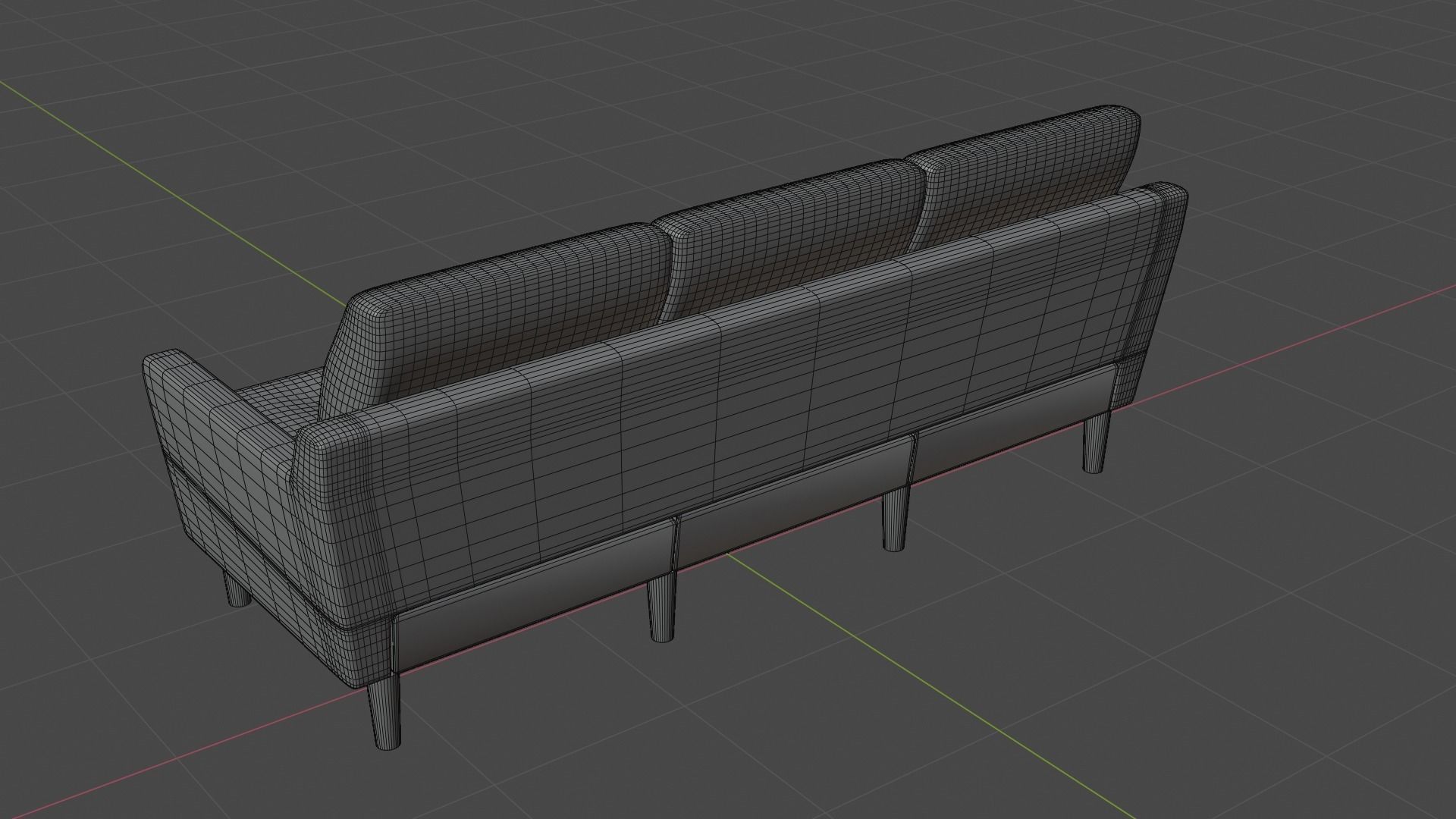 Interior bundle SOFA ARMCHAIR LARGESOFA game-ready collection Low-poly 3D model_35