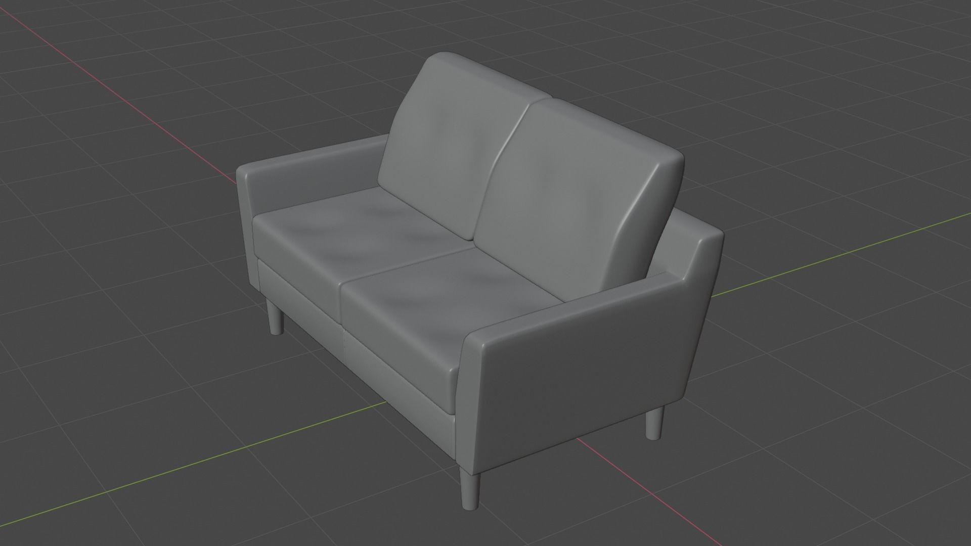 Interior bundle SOFA ARMCHAIR LARGESOFA game-ready collection Low-poly 3D model_13