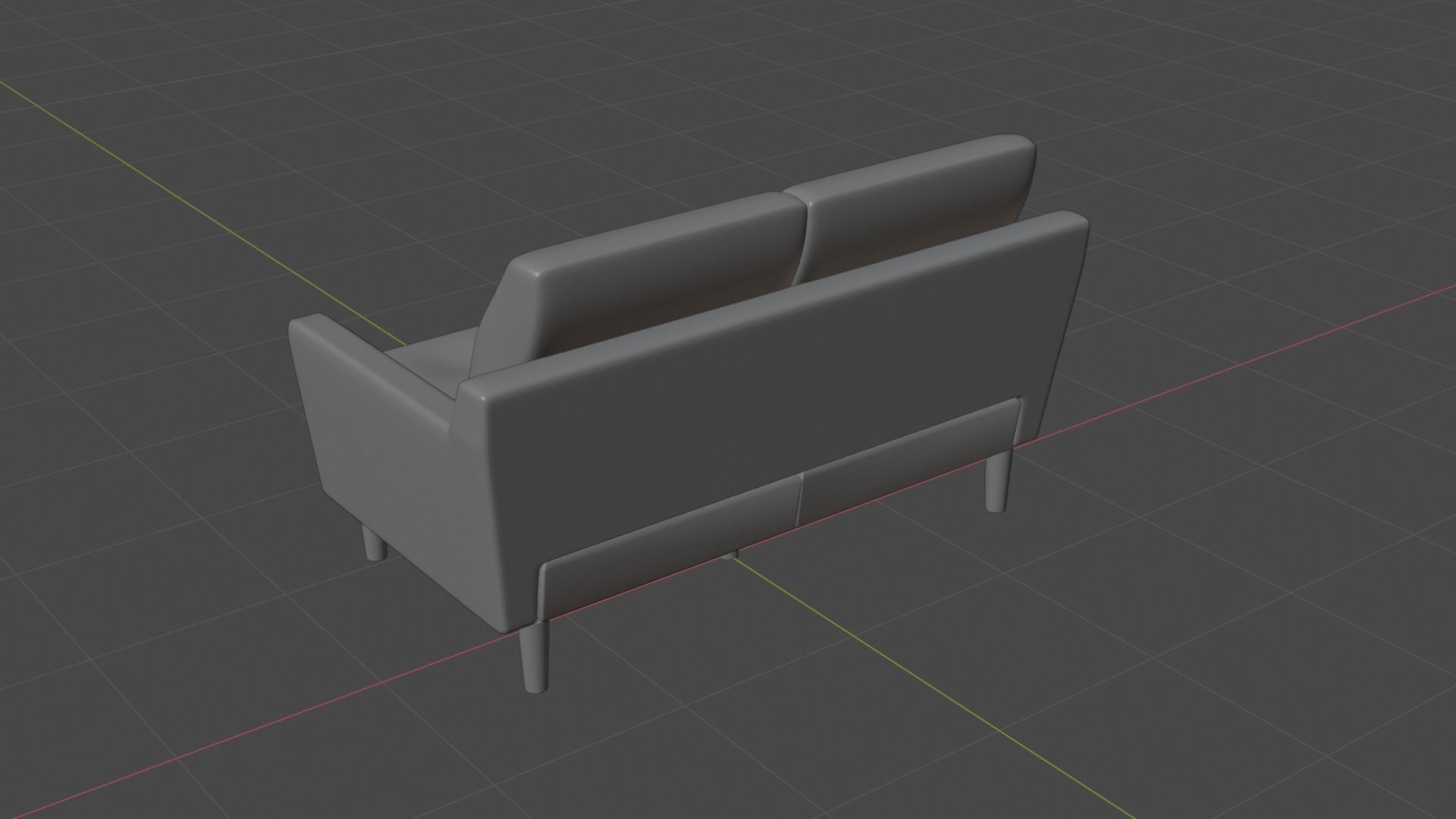 Interior bundle SOFA ARMCHAIR LARGESOFA game-ready collection Low-poly 3D model_26