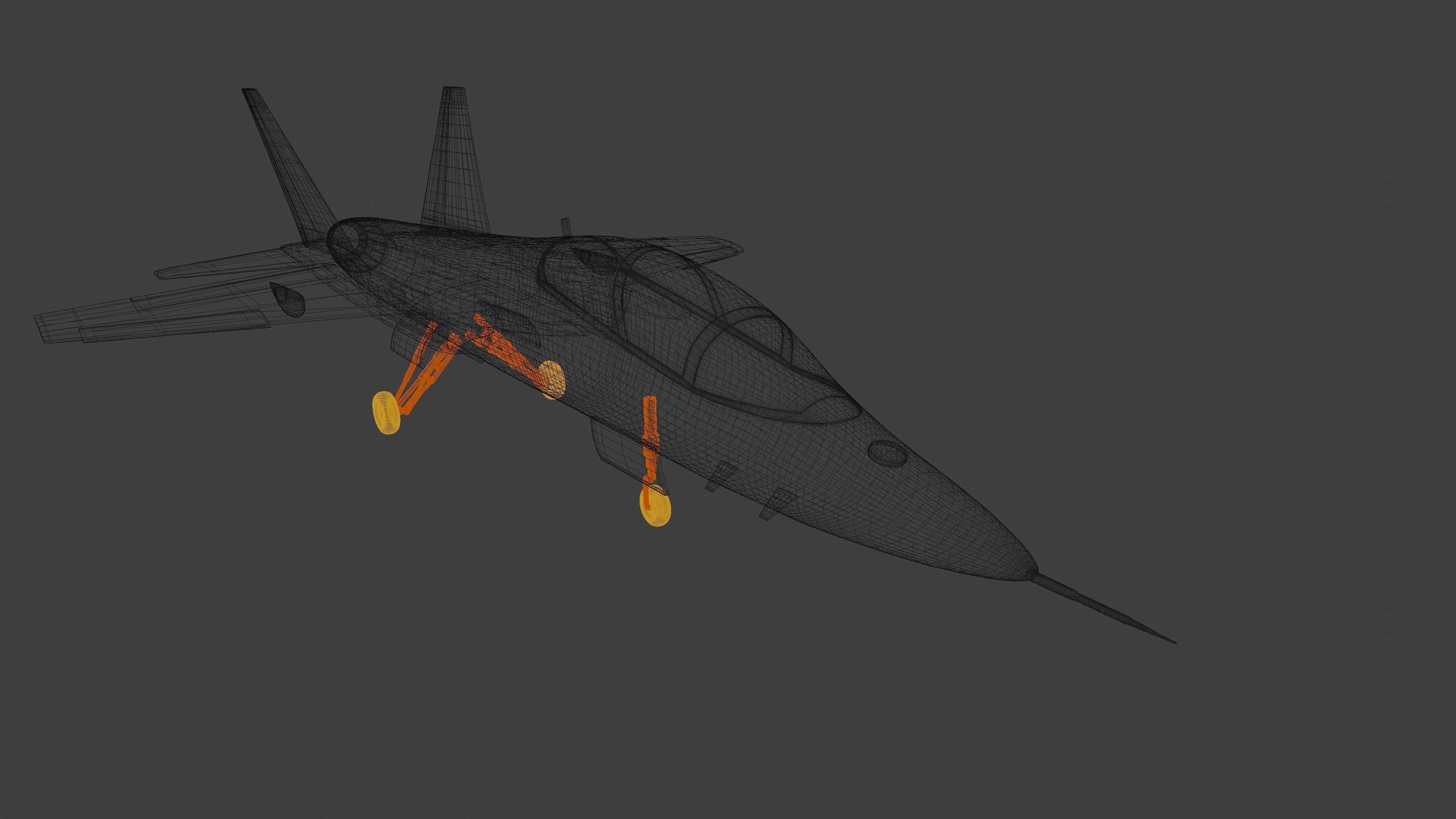 Boeing T-7A RED HAWK - 3D model_10