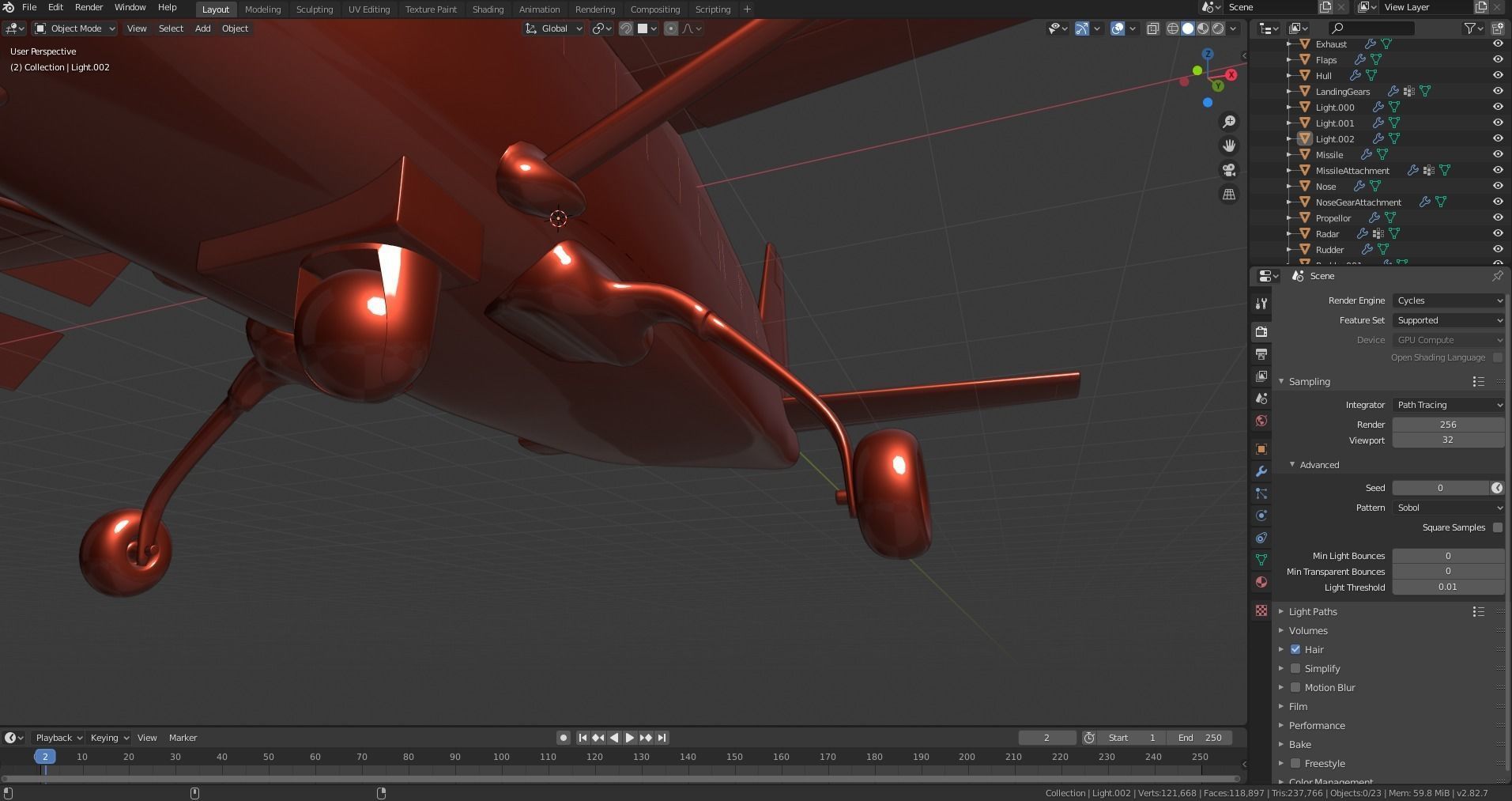 Boeing T-7A RED HAWK - 3D model_36