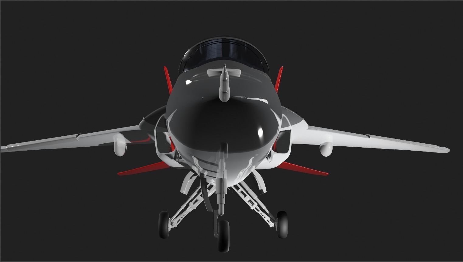 Boeing T-7A RED HAWK - 3D model_6
