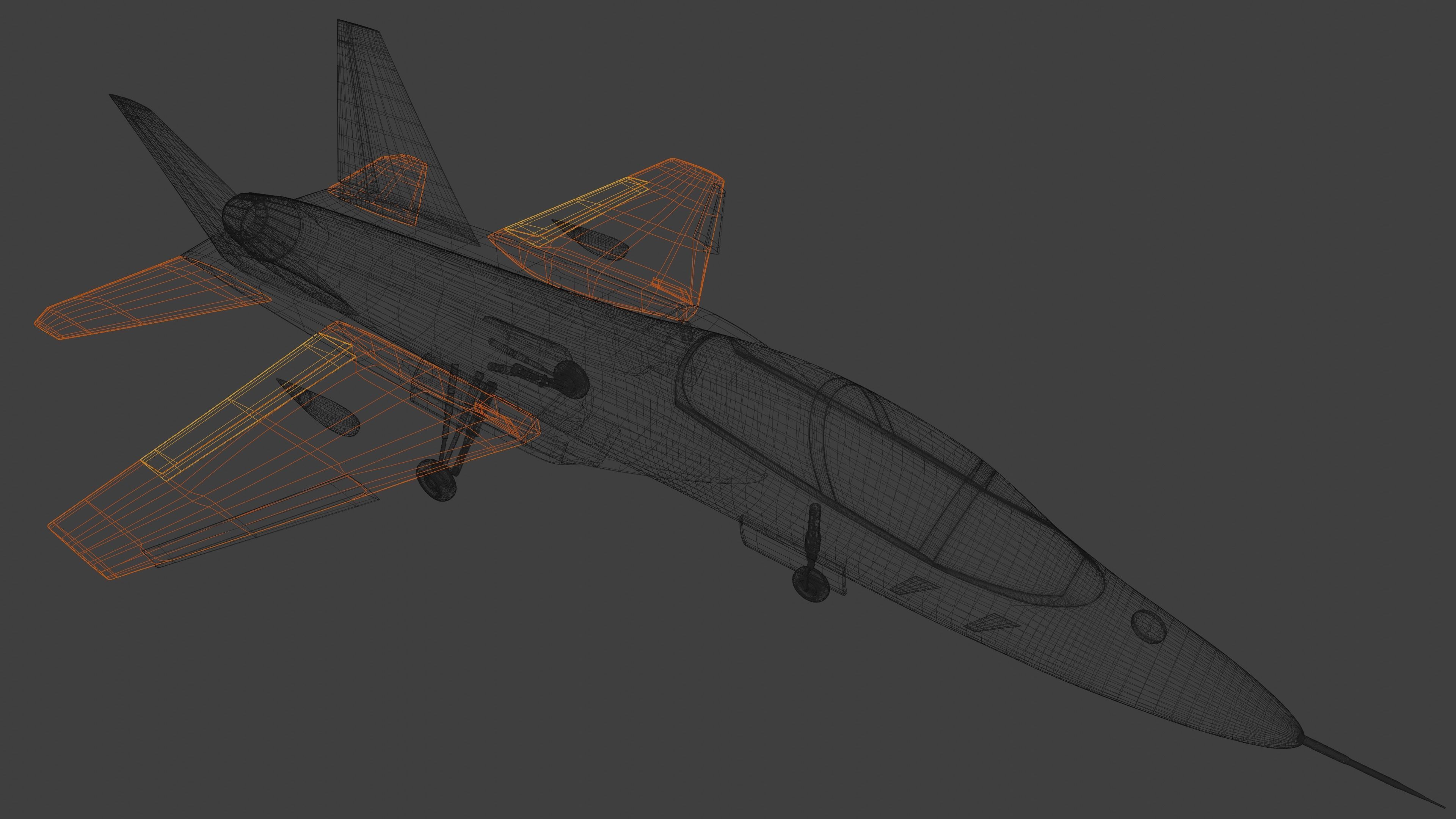 Boeing T-7A RED HAWK - 3D model_13