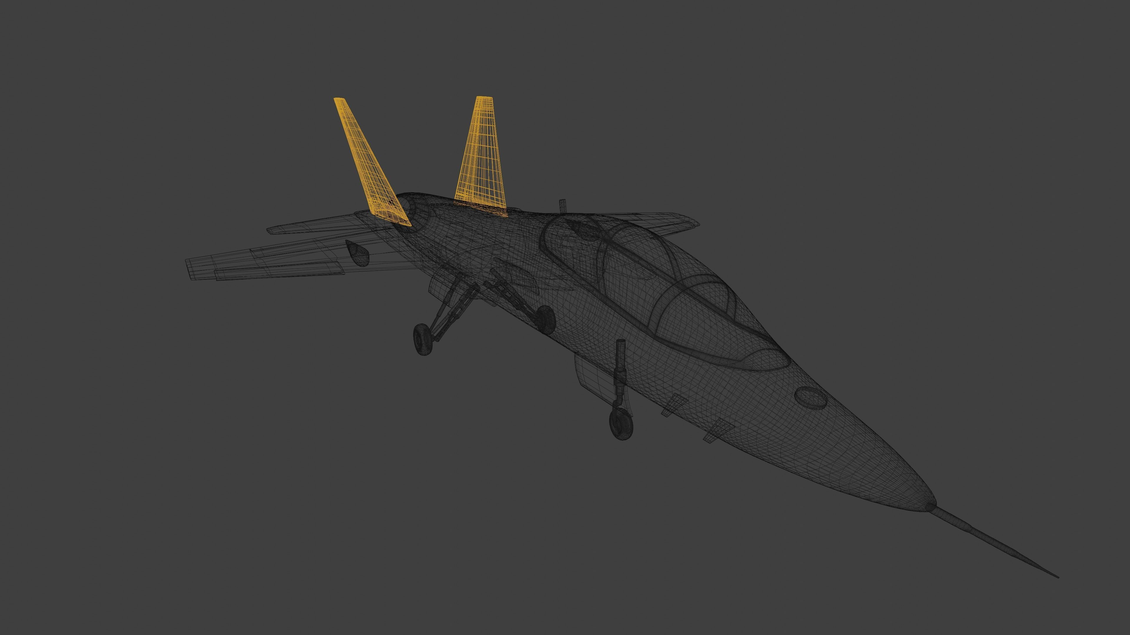 Boeing T-7A RED HAWK - 3D model_11