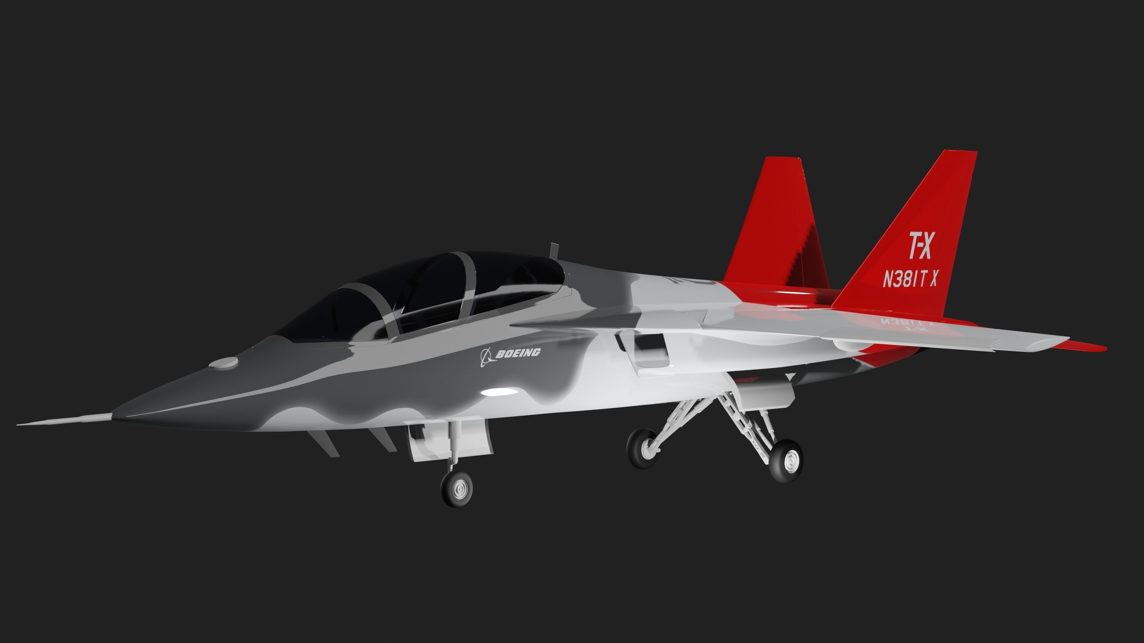 Boeing T-7A RED HAWK - 3D model_8