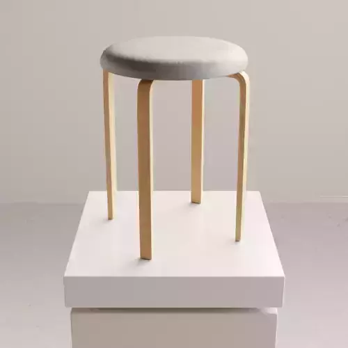 Modern Concrete Stool for Architecture