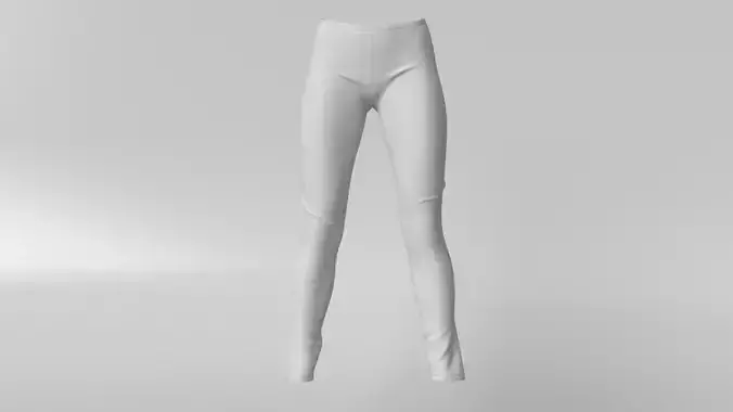 Female Leggings 3D Model