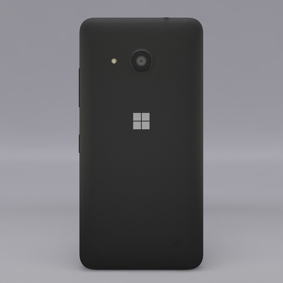 Microsoft Lumia 550 Black 3D model_4