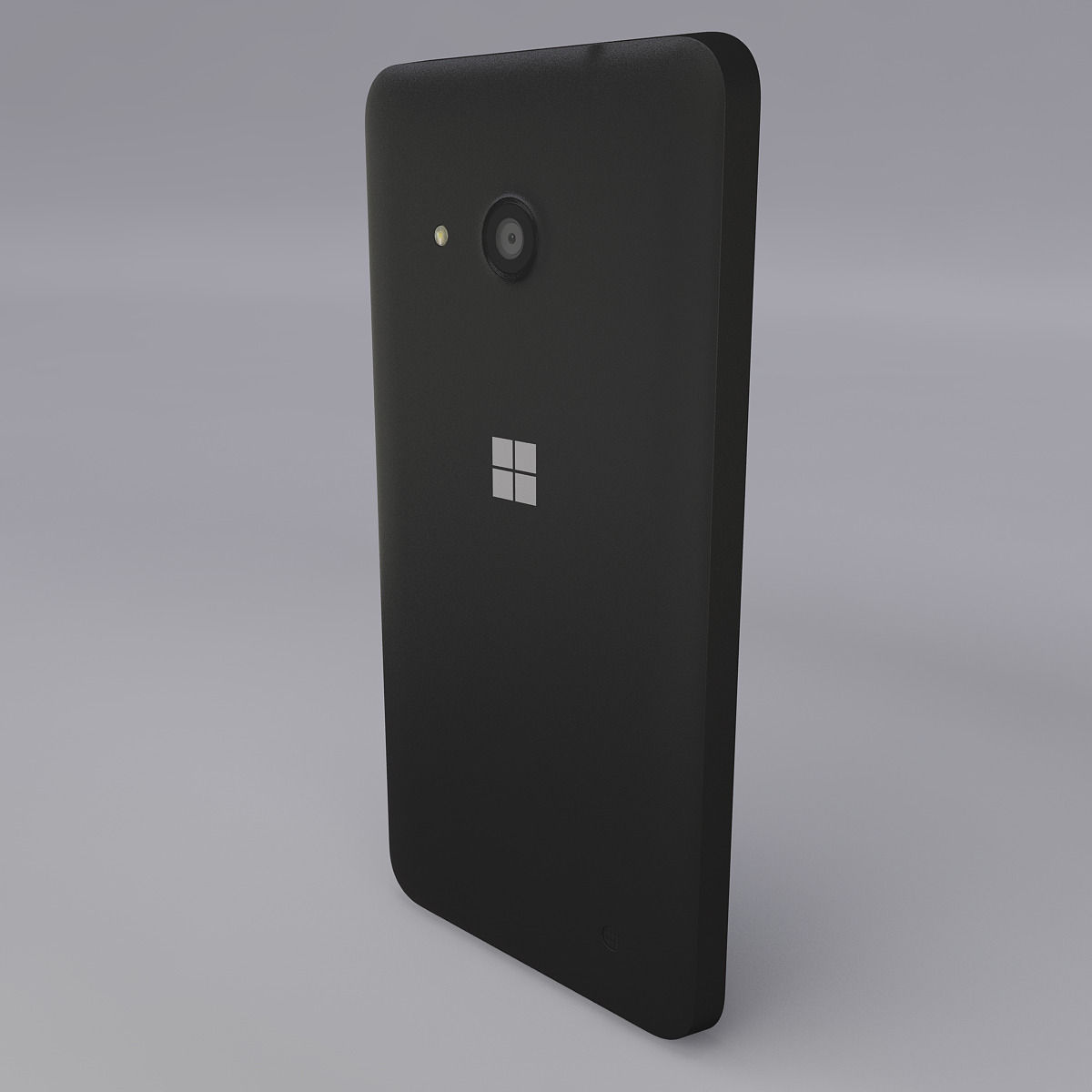 Microsoft Lumia 550 Black 3D model_8